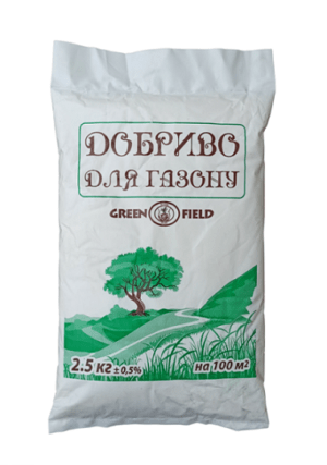 Green field добрива для газону
