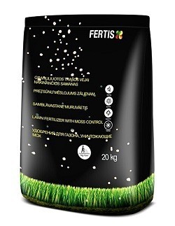 Добрива проти моху Fertis 20 кг